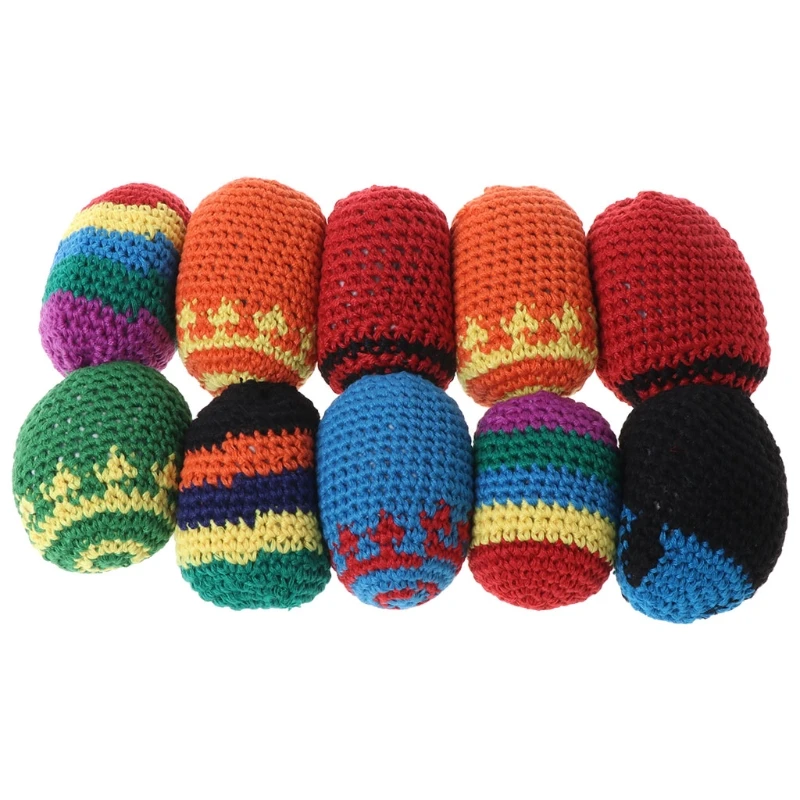 Ручной работы Sacks Footbag игрушечные мячики магическое жонглирование мячом детская