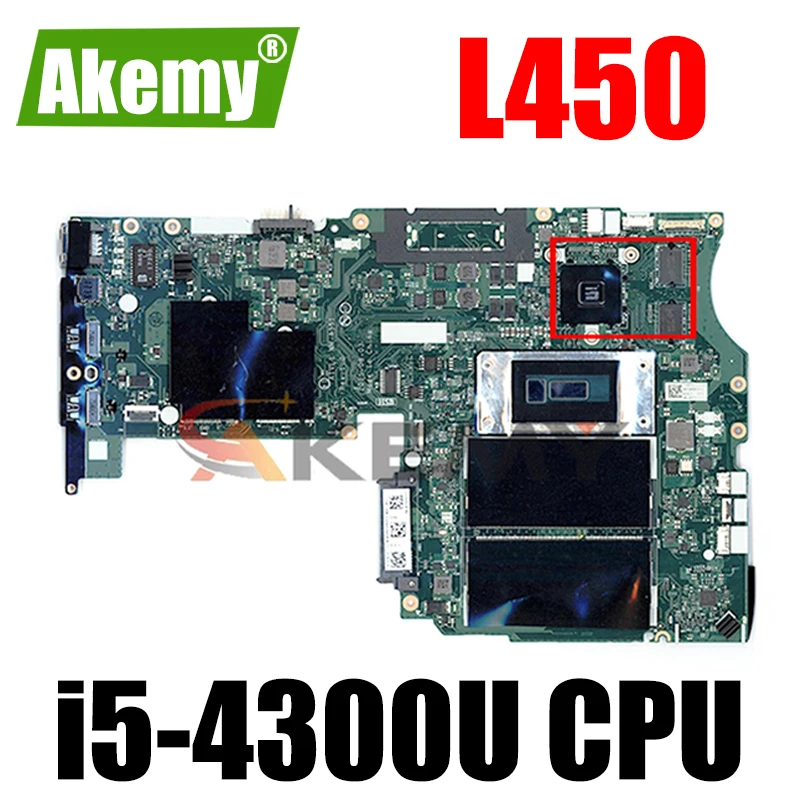 

Thinkpad L450 i5-4300U ноутбук независимая видеокарта материнская плата. FRU 00HT983 00HT985