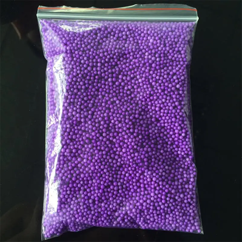 Цветные пенопластовые шарики для поставки слаймов маленькие снежные шармы