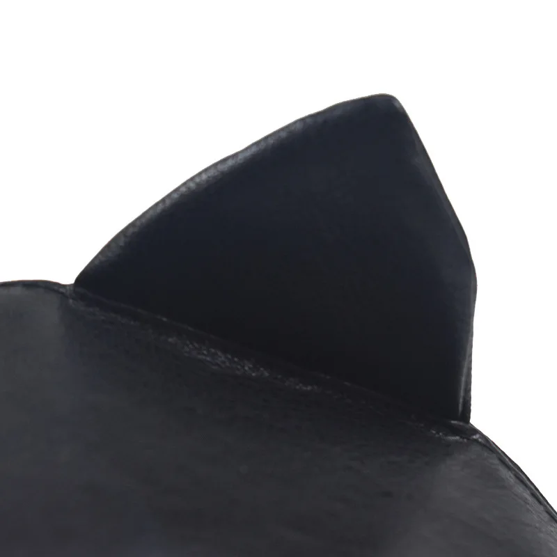 Французский Берет с ушками Повседневная Классическая однотонная зимняя теплая