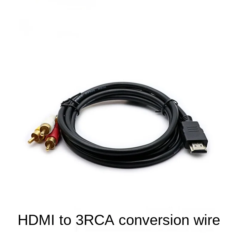21PIN SCART штекер в 3RCA разъемы вход AV адаптер конвертер для ТВ DVD VCR игровой плеер NES SNES