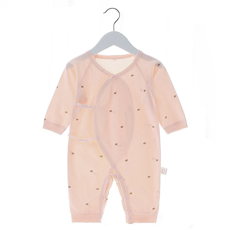 0-6Month Newborn Baby Romper Clothes 2020 Spring Autumn Long sleeve infant clothing Boneless Soft 100 % cotton girl clothes | Мать и