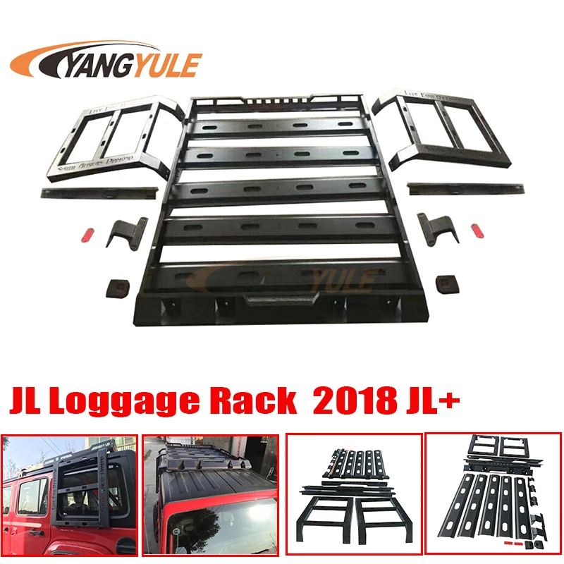 Новинка Багажник На Крышу внедорожника с удлинителем багажник для jeep wrangler JL 2018