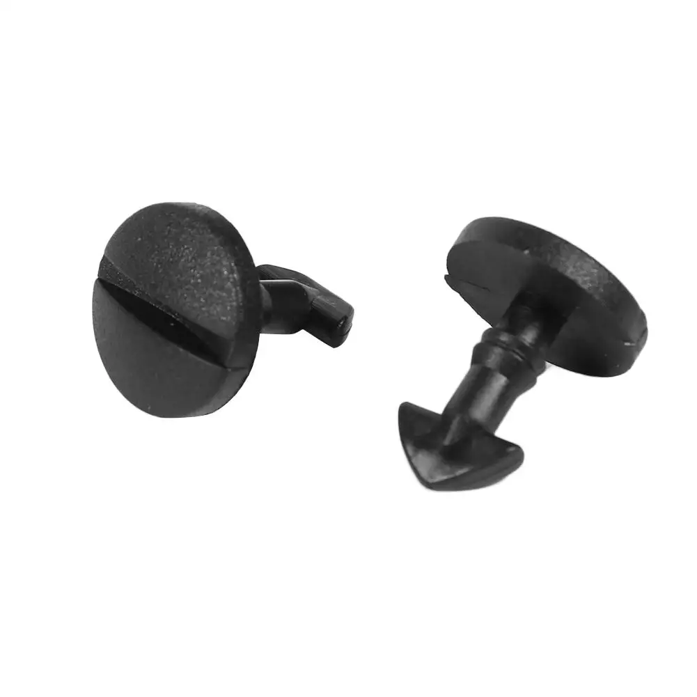 2 шт. задний бампер буксировочная крышка зажимов отличное и прочное Пластик для