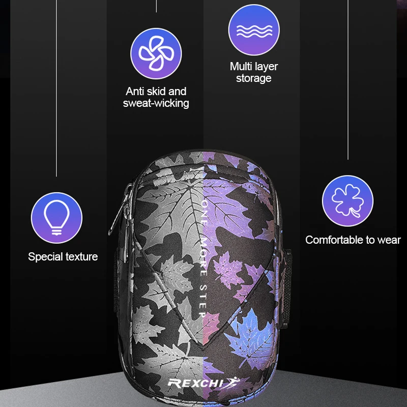 Универсальная водонепроницаемая Спортивная Повязка на руку для бега пробежек