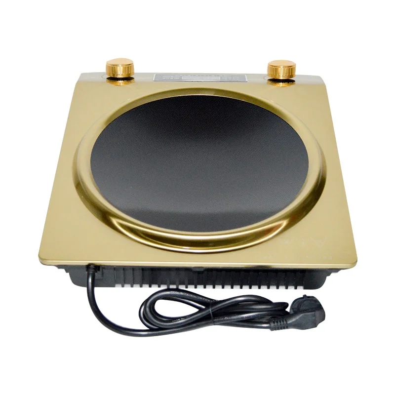 Индукционная плита 3000 Вт домашняя электрическая с вогнутой поверхностью умная