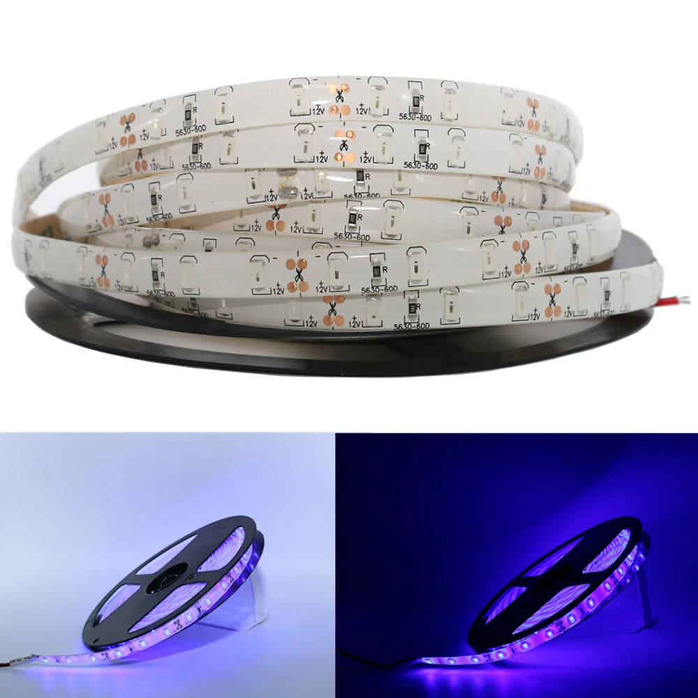 

DC12V 5M 300LED SMD 5630 Flexible LED Strip Bright 5M IP20/IP65 Waterproof 60Leds/M 5730 Bar Flexible Light LED Tape Strip Light