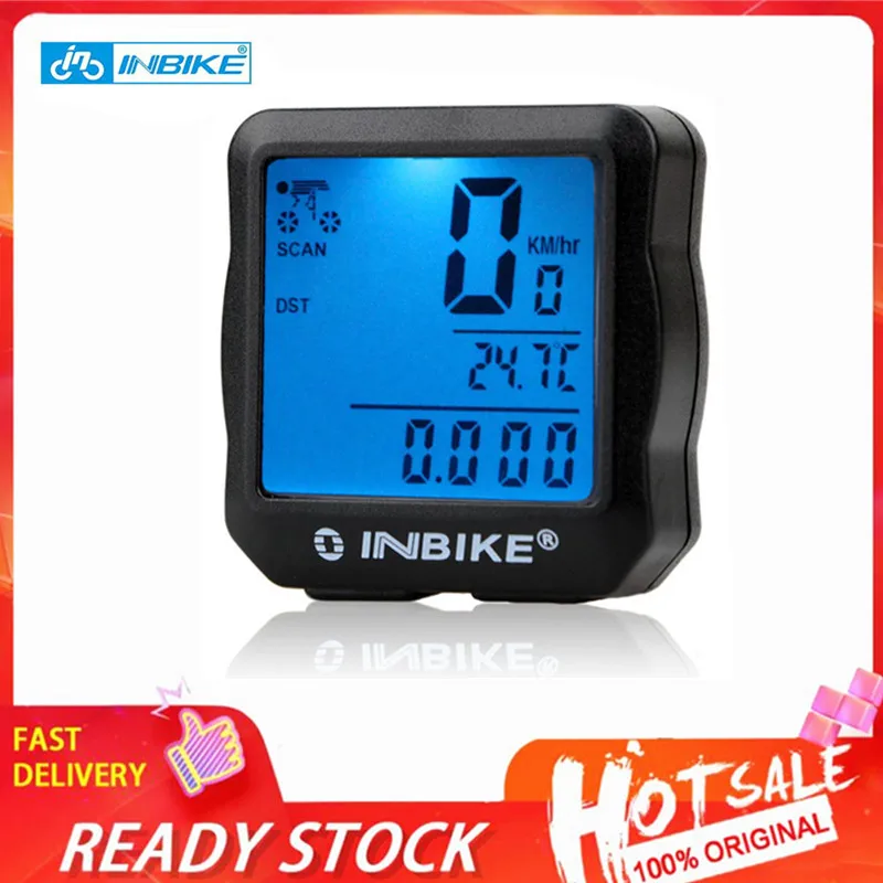 

INBIKE IC005 Waterproof Bicycle Computer With Backlight Wireless Wired Bicycle Computer Bike Speedometer Odometer Bike Stopwatch