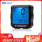 Водонепроницаемый велосипедный компьютер INBIKE IC005 с подсветкой, беспроводной проводной велосипедный компьютер, велосипедный секундомер