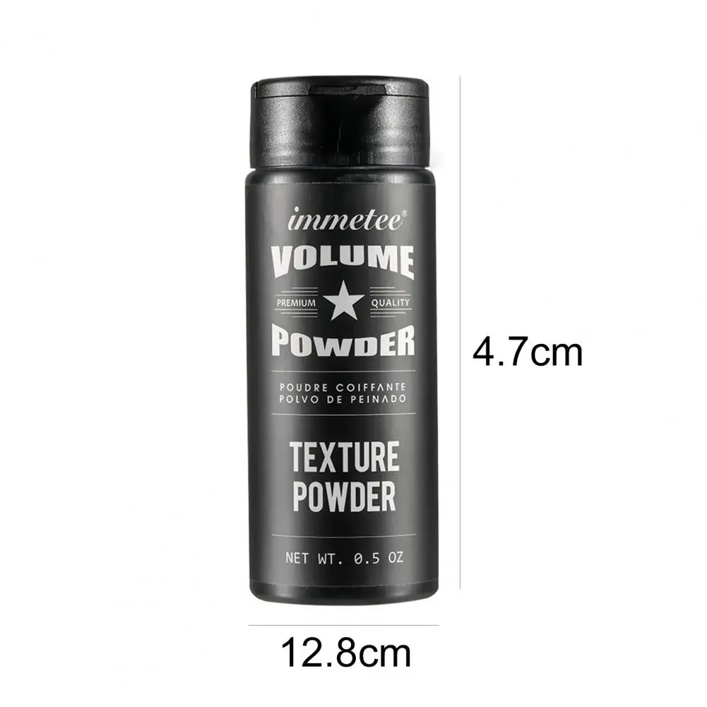 

Fluffy Hair Powder Oil Control Safe Ingredients Hair Styling Black Fashion Fluffy Effective Modeling Refreshing Powder for Men