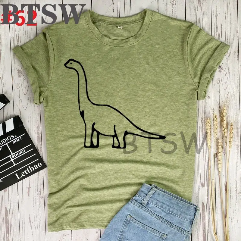 

Cute Dinosaur Print T Shirt Women Harajuku Kawaii T-shirt 90s Graphic Cartoon Tshirt Funny Fashion Top Tees Camiseta Mujer