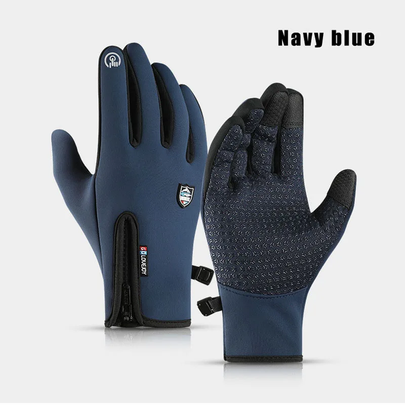 

2020 Unisex Windproof Cycling Gloves Touch Screen Riding MTB Bike Bicycle Gloves Thermal Warm Motorcycle Bike Gloves
