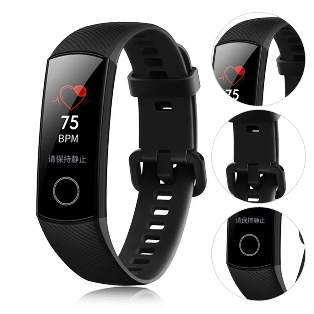 huawei Honor Band 5 Смарт-браслет Цвет Экран Фитнес браслет за частоту сердечных сокращений мониторинг кислорода в крови Стандартный Editio