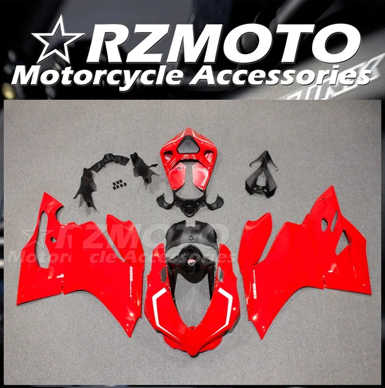 

Полный комплект обтекателей для мотоцикла из АБС-пластика, подходит для Ducati 899 1199 Panigale 2012 2013 2014 12 13 14, кузов красного и глянцевого цвета