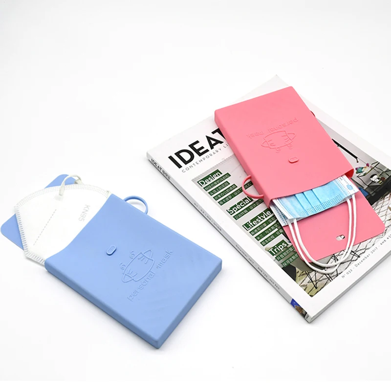 Высококачественная складная сумка для хранения силиконовых масок десять