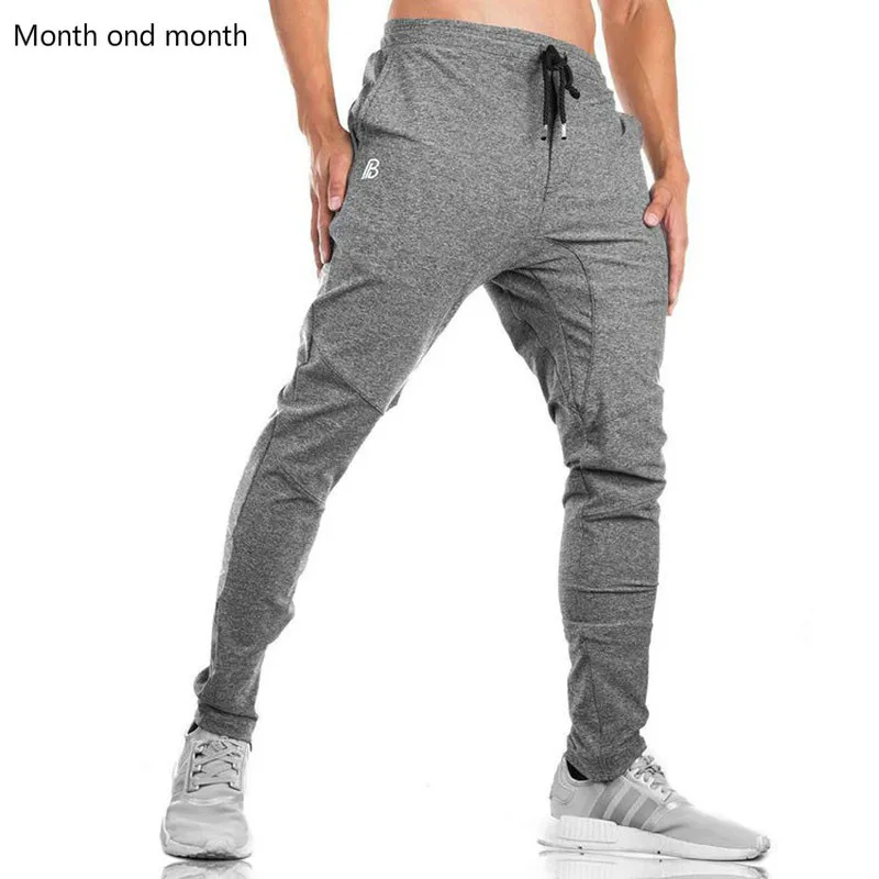 Брюки мужские спортивные с карманами повседневные Хлопковые Штаны для