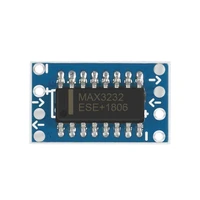5pcslot serial port mini rs232 to ttl converter adaptor module board max3232 115200bps