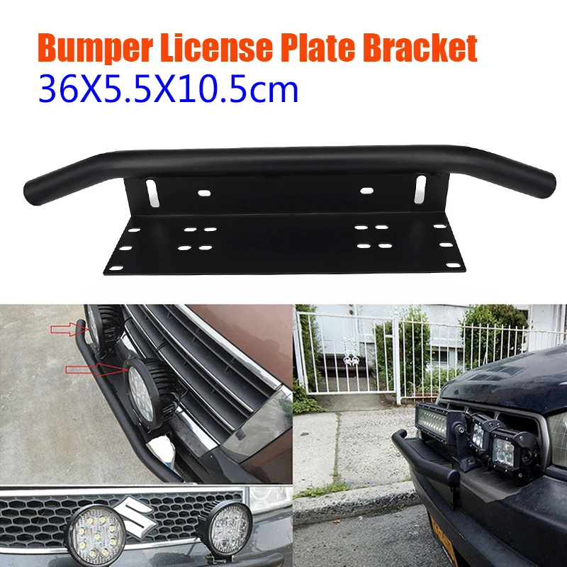 Черное Алюминиевое Крепление рабочего света для JEEP Wrangler бампер вспомогательная