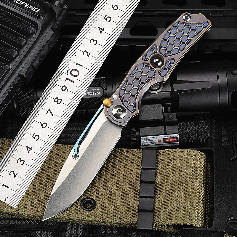 Новинка 2021 бесплатная доставка высококачественный складной нож M390 из порошковой