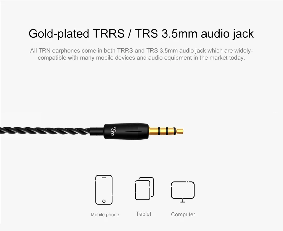 AK TRN V20 DD+ BA гибридные наушники в ухо HIFI DJ монитор для бега спортивные наушники ушные затычки 2PIN кабель TRN V80/V30/BT20/X6
