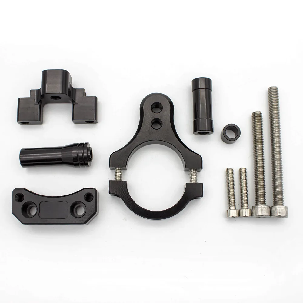 Монтажный комплект кронштейна стабилизатора рулевого демпфера из углеродного