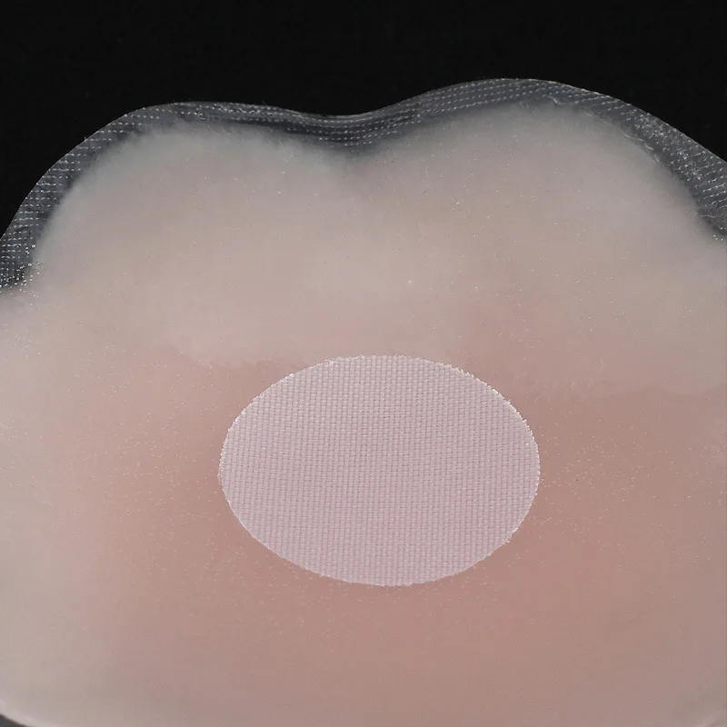 2 шт. съемные силиконовые гелевые на грудь накладки соски мягкие подушечки пуш ап