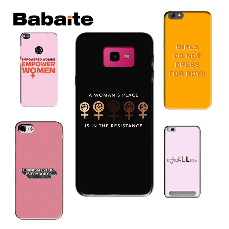 

Babaite Feminist Quotes Girl Phone Case for samsungaNote10lite A81 01 11 31 huaweihonor8A 9X redmi9 note9 8A oppoReno2 3pro ace