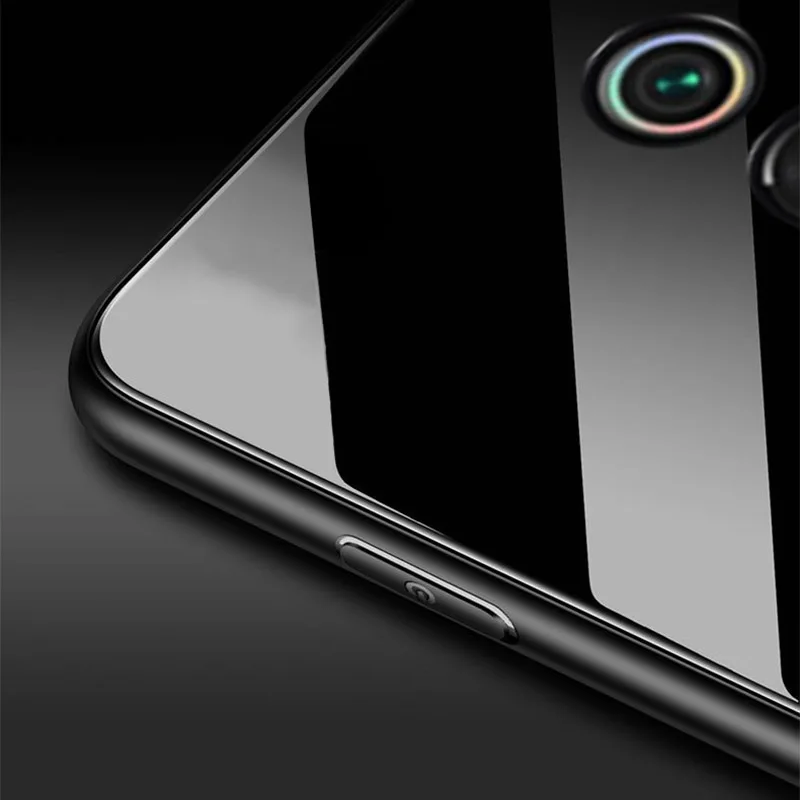 SemgCeKen роскошный жесткий зеркальный стеклянный чехол для oppo realme 2 3 pro x lite c2 u1 силиконовый задний 3d чехол для телефона
