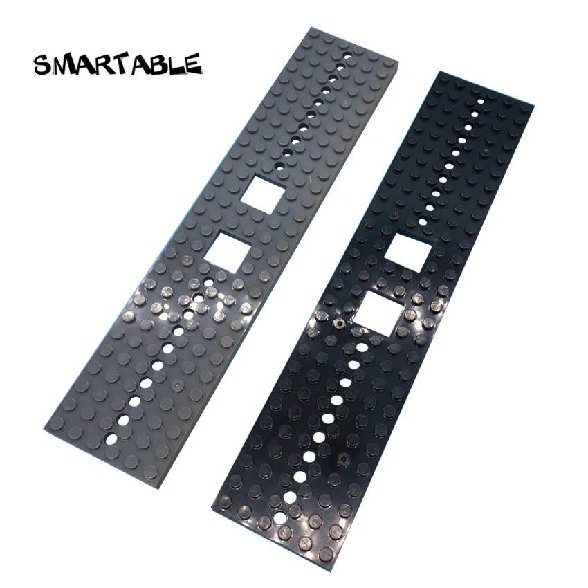Базовая пластина для поезда и грузовика Smartable 6X28 детали MOC строительные блоки
