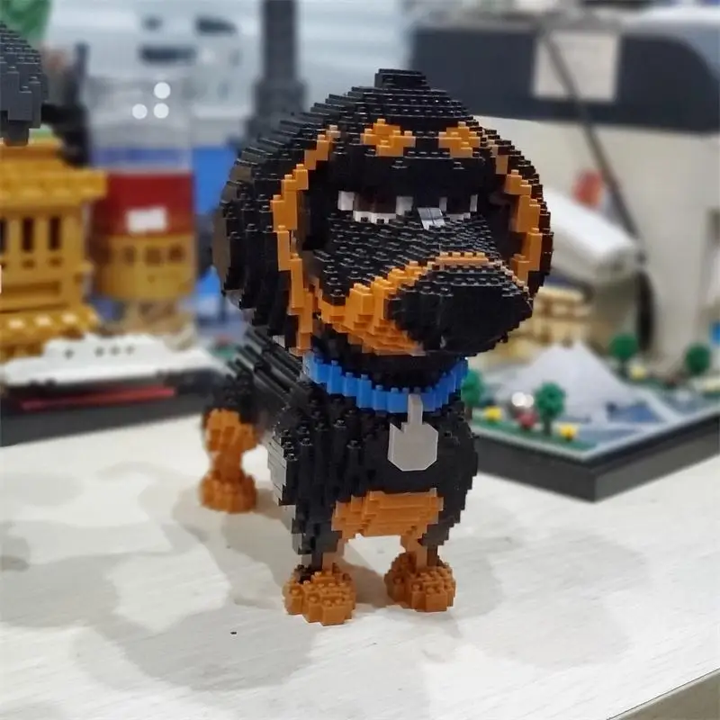 Balody конструктор мультяшная модель маленькие кирпичи фигурки льва звуковая