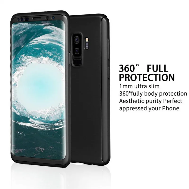 360 Full Protective Phone Case for Samsung Galaxy A10 A20 A40 A50 A70 S8 S9 S10 Plus S7 edge A8 A6 2018 note 9 10 Capa Cover M20 |