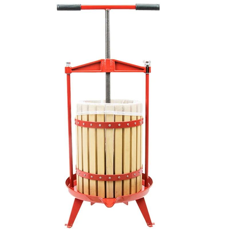 

manual juicer press machine apple press fruit juicer round T shape handle grape wine press juice residue separation juice maker