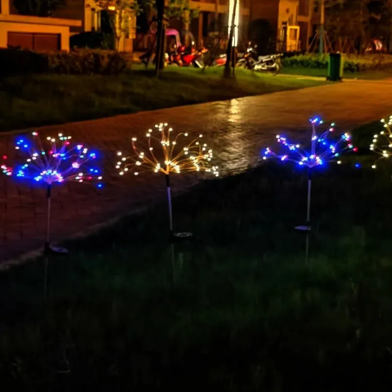 Солнечных местах вилкой Медный провод Светильник стилизованные под языки