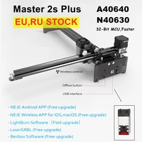 neje master 2s plus a40640n40630 cnc laser engraver cutter printer cutting machine router lightburn bluetooth metal mark tool