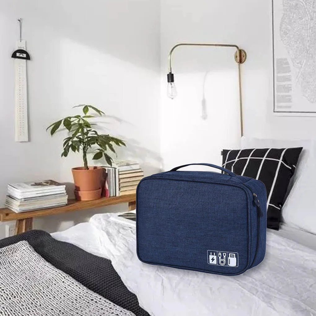 Дорожный органайзер для кабеля сумка аксессуары электроники чехол хранения usb