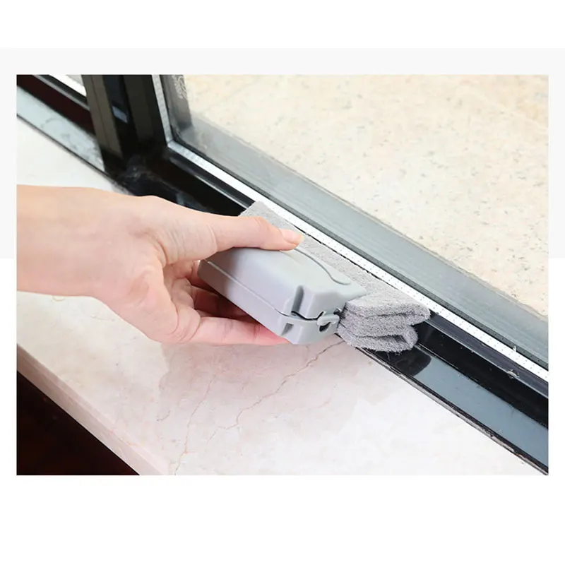 1 шт. щетка для чистки окон дверей и дорожек угловая клавиатуры кухонные губки