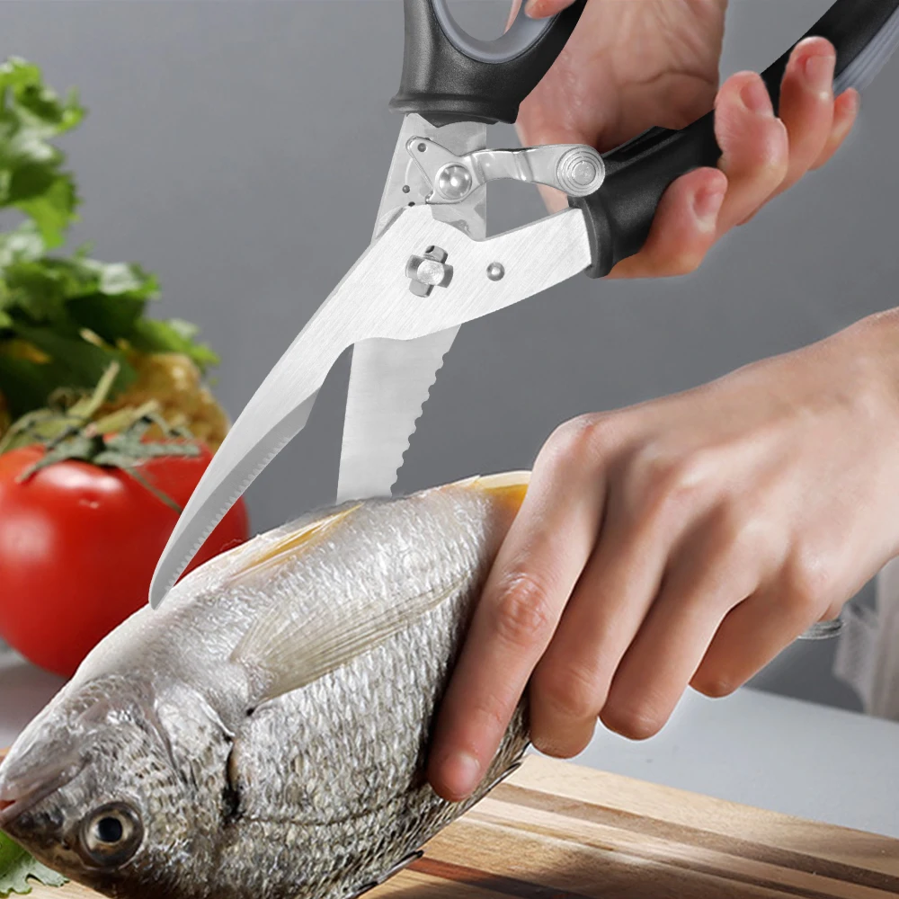 Кухонный безопасный резак Sowoll для курицы ножницы костей из нержавеющей стали