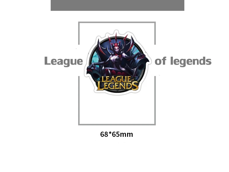 Наклейка s наклейки из игры League of Legends наклейка s 100 шт наклейка для ноутбука скейтборд наклейка s гитарная Наклейка для книги
