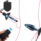 Анальная пробка, электрошокер, секс-игрушки для мужчин, силиконовая Анальная пробка для пениса, медицинский массажер тематические игрушки для БДСМ