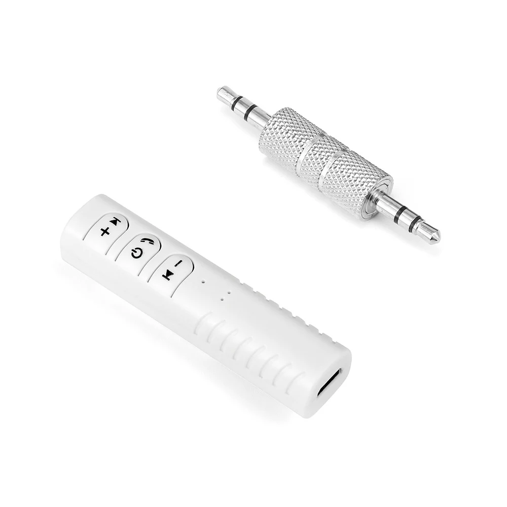 Mini Handsfree AUX Bluetooth USB Music Audio Receiver Bluetooth Car Kit 3.5mm Jack Adapter for Speaker Headphone Car AUX