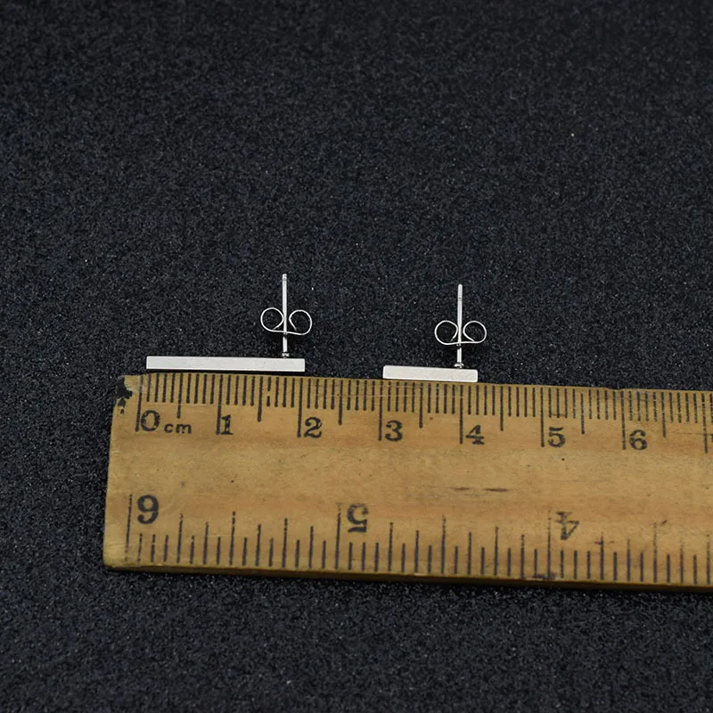 KPOP DNA корейские V Новые 2 шт./лот панк минималистичные серьги-гвоздики модные