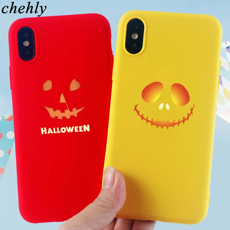 Чехол для телефона Devil Smile iPhone X XR XS Max 8 7 6 S Plus чехлы на Хэллоуин мягкий силиконовый