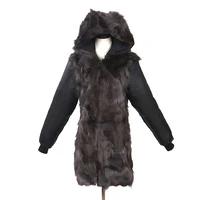Real Fur Coat Fox Fur Collar Hood Winter Jacket Men Waterproof Long Parka Warm Outerwear Streetwear Detachable Natural Weight