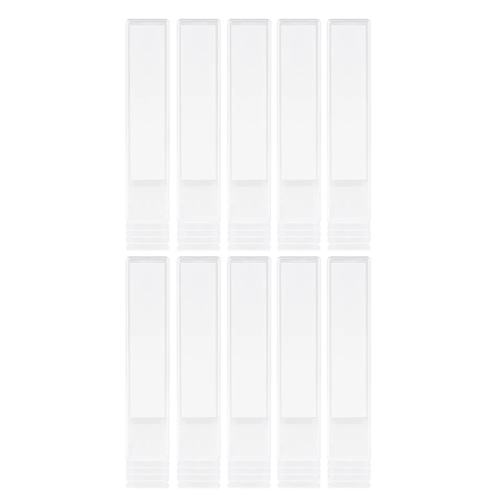 

30Pcs Transparent Drill Bits Display Box Creative Manicure Grinder Holder White