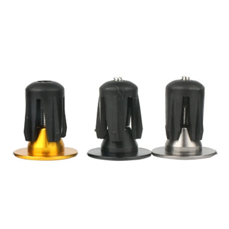 

MEIJUN 1 Pairs Bike Handlebar Cap End Plugs MTB Road Bike Aluminum Handlebar Grips Plugs Bar Covers