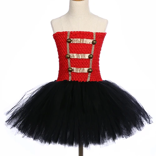 just dress Цирк манежа юбка-пачка для девочек платье Детское праздничное платье для дня рождения для малышей, детские костюмы в стиле "щелкунчика" на Хеллоуин; рождественское праздничное платье, комплект - Цвет: just dress