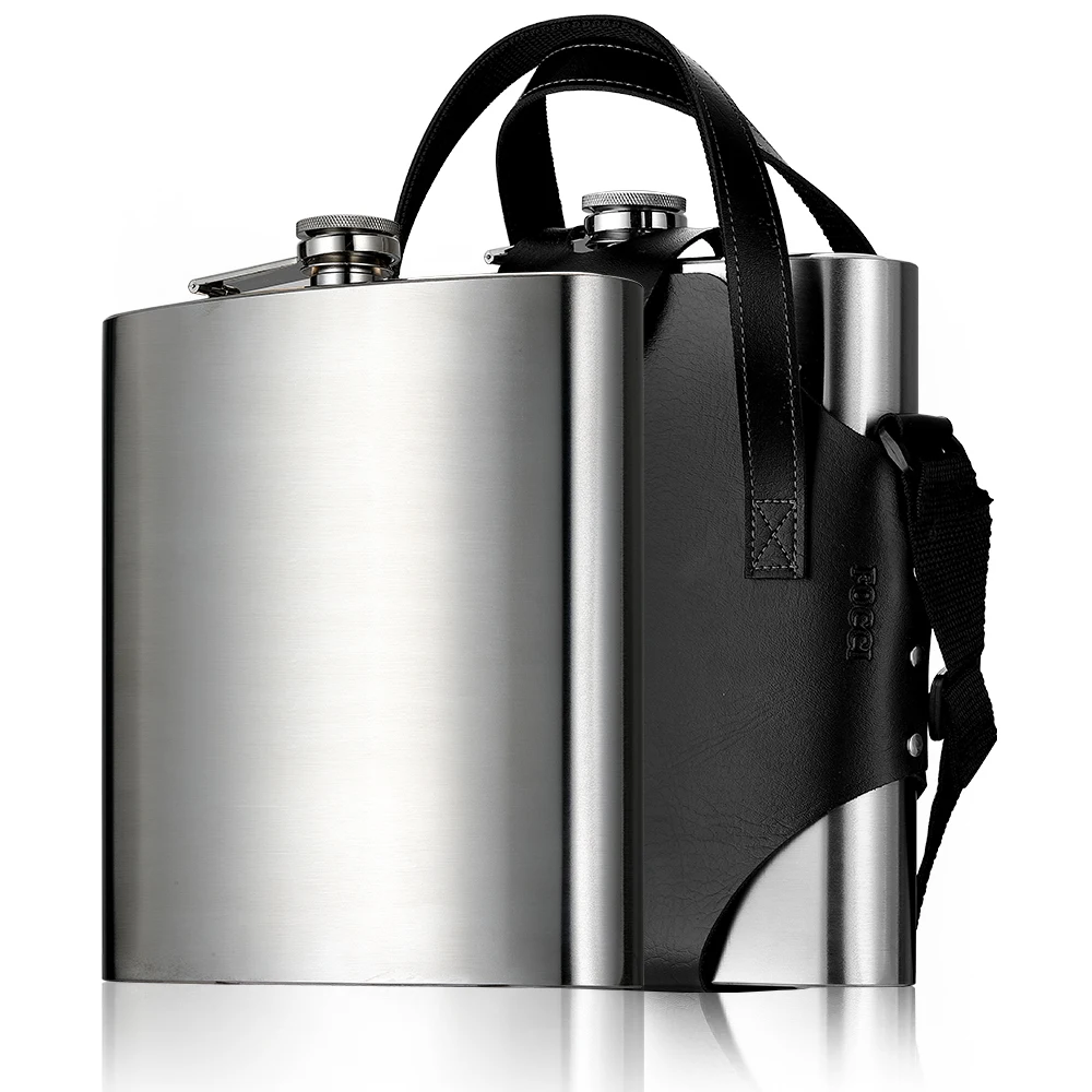 

Portable Outdoor Stainless Steel Hip Flask Travel Stainless Steel Metal Alcohol Whisky Bottle Wedding Gifts For Groomsmen II50JH