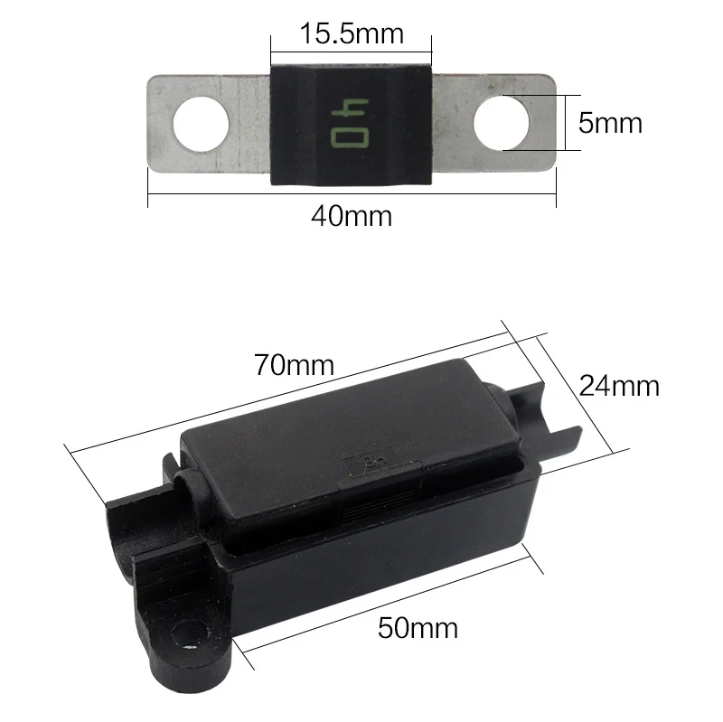 Пластины для автомобильных предохранителей 5 шт. винтовые высокотоковые 30 А 40 50 100