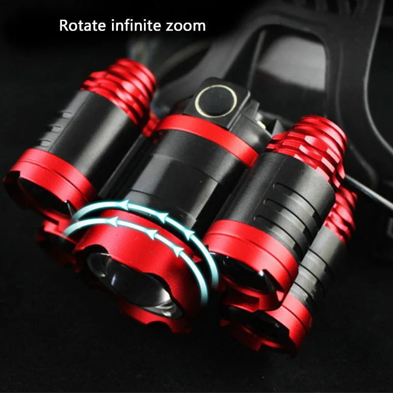 

Durable Headlight Headlamp Climbing Night riding Caving Powerful Torch