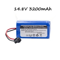 factory price lithium battery 14 8v 3200mah robot vacuum cleaner li ion bater%c3%ada pack replacement for v7 v7s pro robotic sweeper